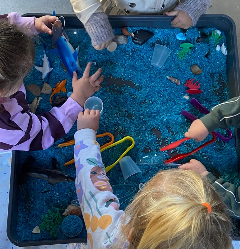 Sensory table photo